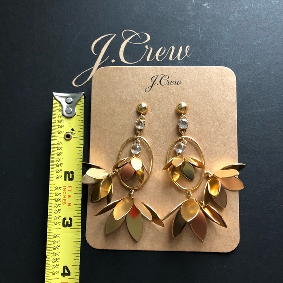J. Crew Blossom drop earrings - Picture 4 of 7